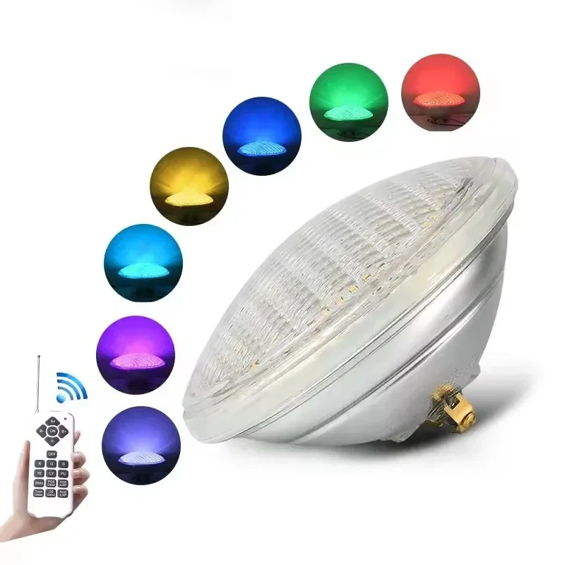 LED Pool Light PAR56 18W/36W/54W – RGB & White Underwater Swimming Pool Light 12Vac