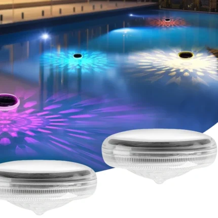 Solar Floating Pool Light – Color Changing, IP67 Waterproof, Remote Control, 9 Modes