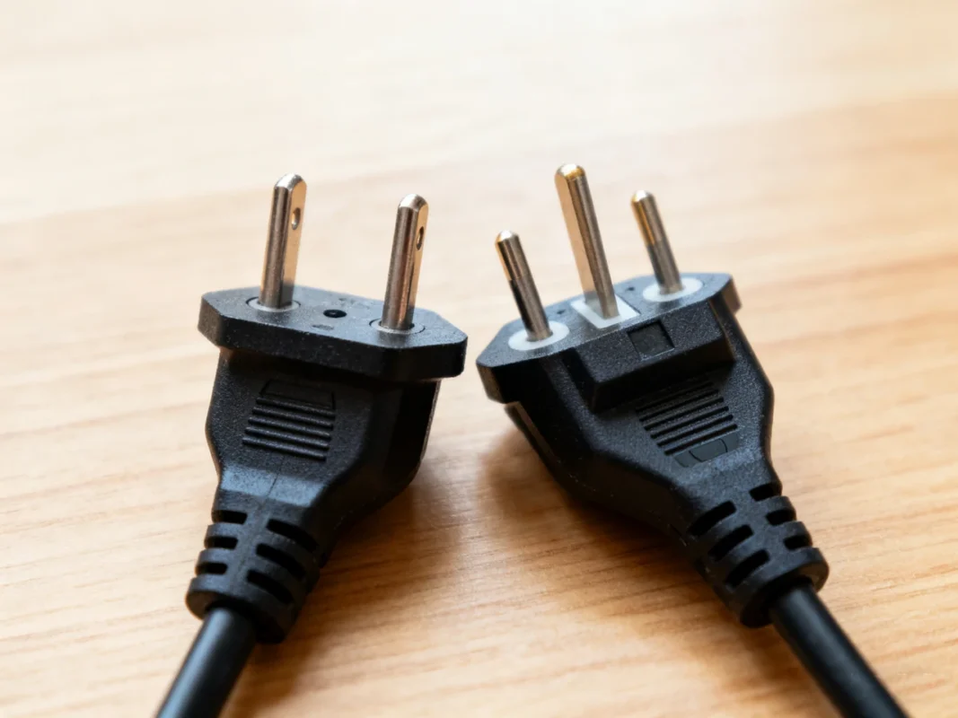 power cable 2 prong