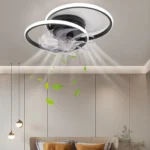 Smart LED Ceiling Fan – Quiet Operation, App & Remote Control