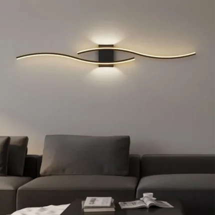 Modern LED Wall Lamp – Long Strip Decorative Light for Bedroom & Living Room
