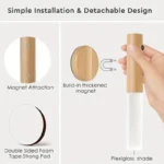 Smart Motion Sensor LED Night Light – Rechargeable Magnetic Wall Lamp - Image 6