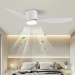Minimalist Nordic LED Ceiling Fan Light – Decorative Home & Restaurant Fan - Image 2