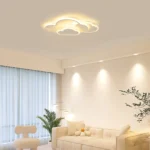 Modern Cloud LED Ceiling Lamp – 3-Color Acrylic Light for Living & Kid’s Room