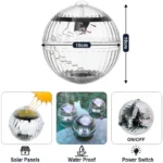 Waterproof Solar Floating Lights – LED Multi-Color Lamp for Fish Tank & Pool - Image 5