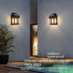 Solar Wall Light Outdoor Waterproof LED Motion Sensor Lamp - Image 5