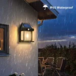 Solar Wall Light Outdoor Waterproof LED Motion Sensor Lamp - Image 4