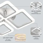 Minimalist Nordic LED Pendant Lamp – Ceiling Chandelier for Home Lighting - Image 6