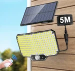 LED Solar Wall Light – Outdoor Motion Sensor, IP65 Waterproof, Super Bright