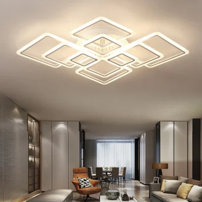 Minimalist Nordic LED Pendant Lamp – Ceiling Chandelier for Home Lighting