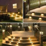 Solar LED Outdoor Lights – Waterproof Garden, Deck & Step Lamps - Image 4
