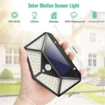 Solar-Powered Garden Lamp – LED Outdoor Light with Motion Sensor, Waterproof - Image 3