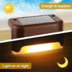 Solar LED Outdoor Lights – Waterproof Garden, Deck & Step Lamps - Image 5