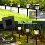 2-Pack Solar Pathway Lights – Waterproof Outdoor Garden & Yard Lamps - Image 5