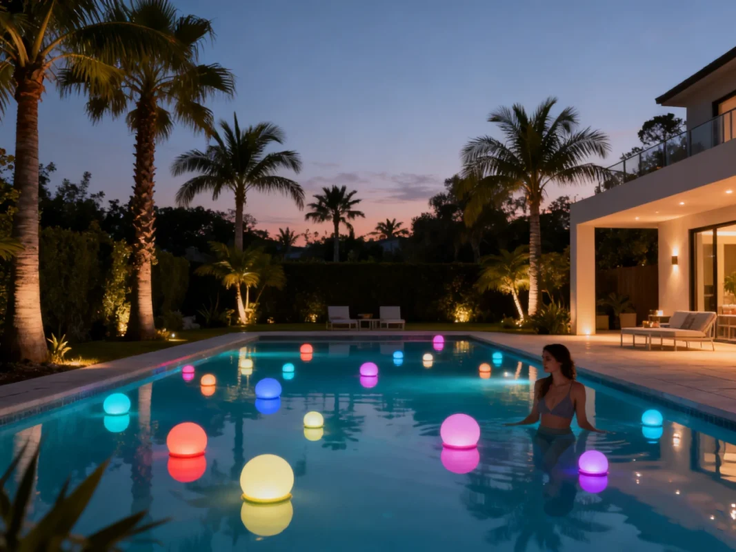 floating pool lamps