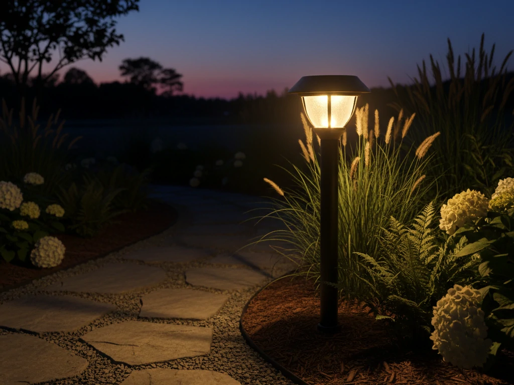 solar post lights