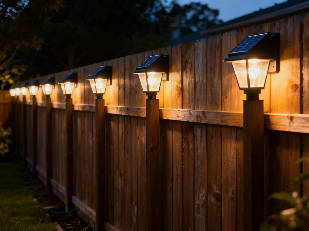 post lights solar powered