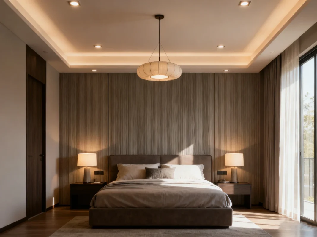 lighting for living room with high ceiling