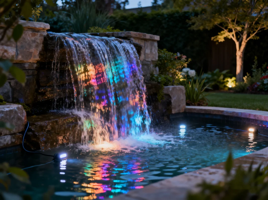 underwater led lights for swimming pool