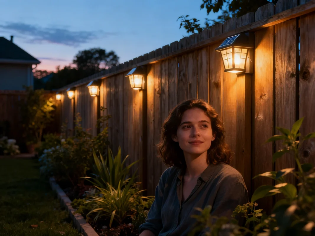 solar powered light stakes