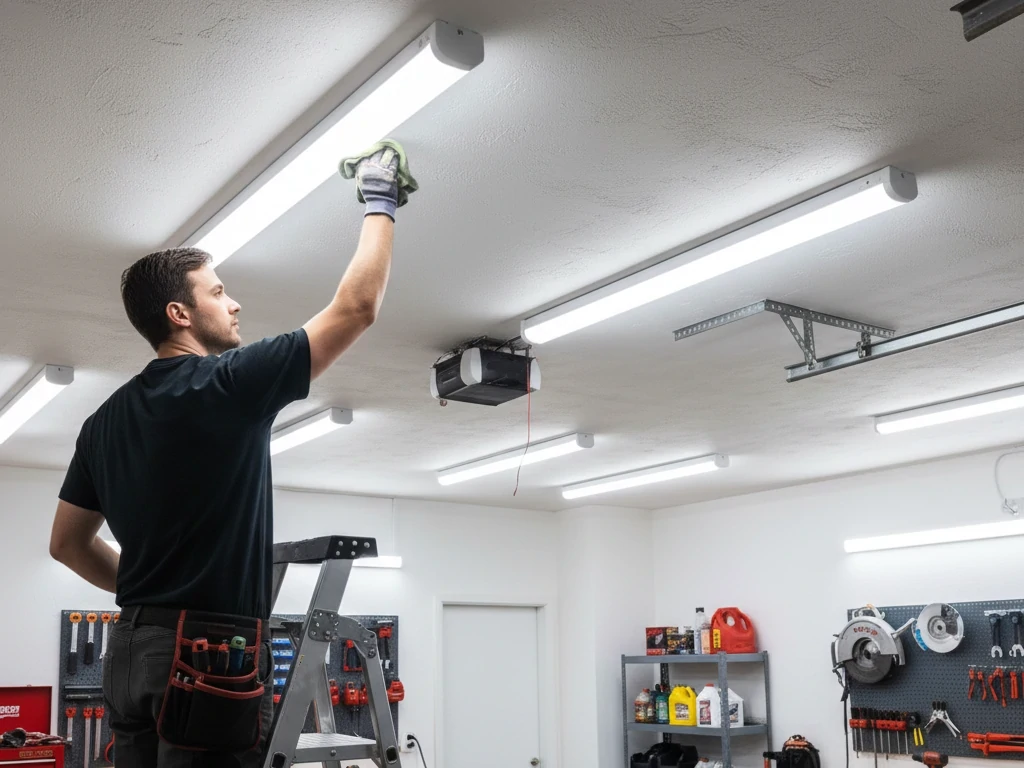 8 foot led shop light