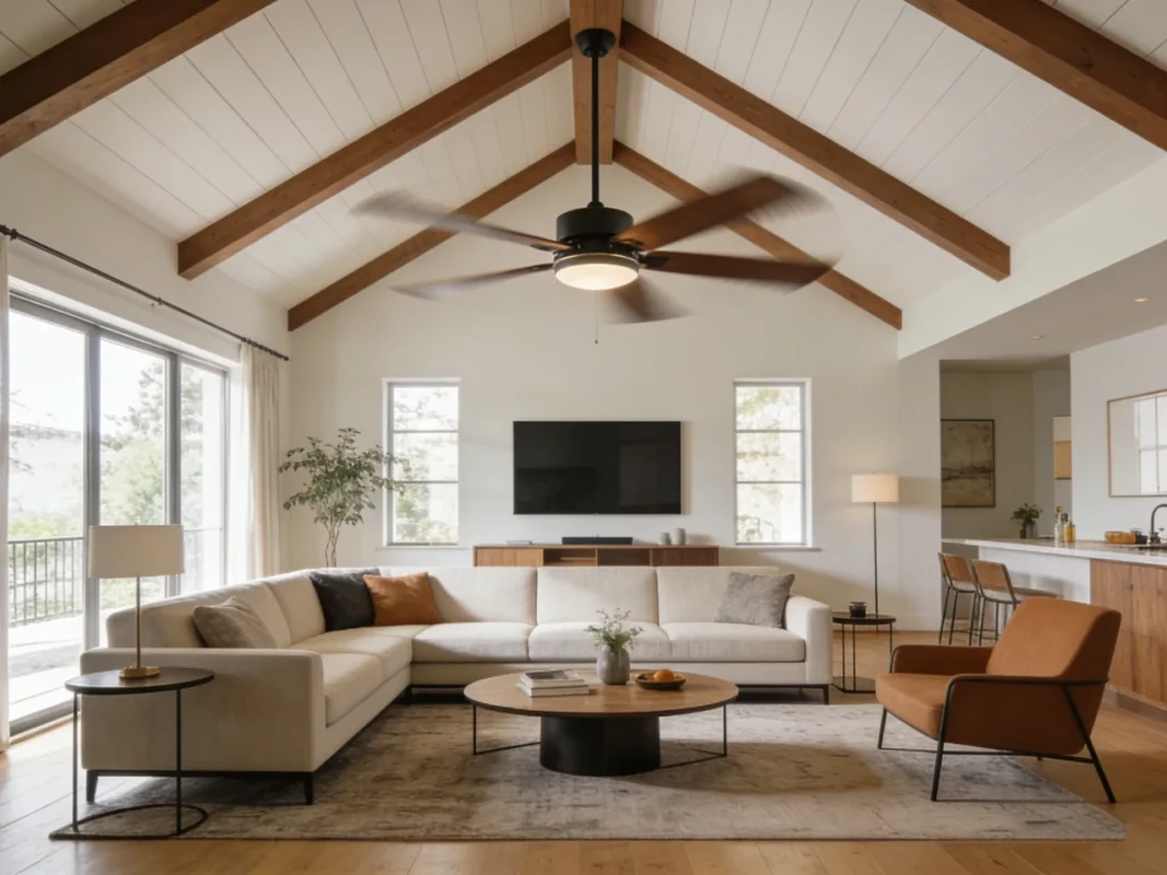 72 in fan with light