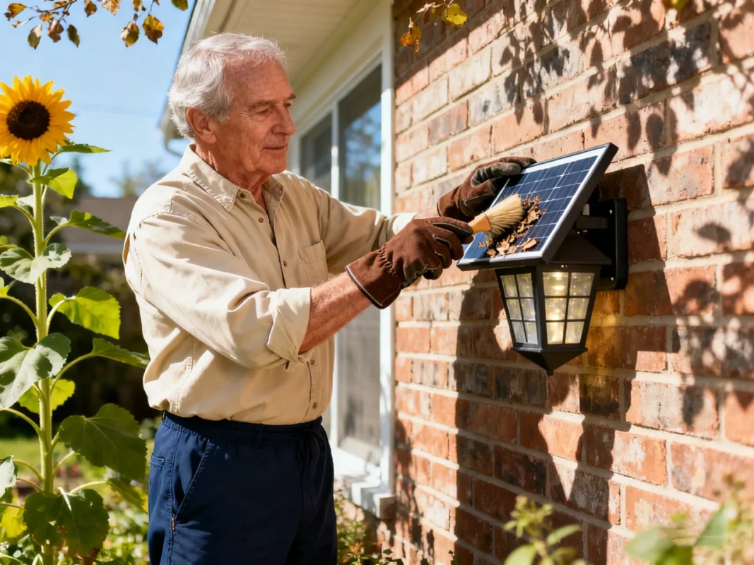 solar lights batteries rechargeable