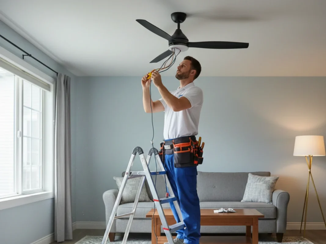 ceiling fan installation cost