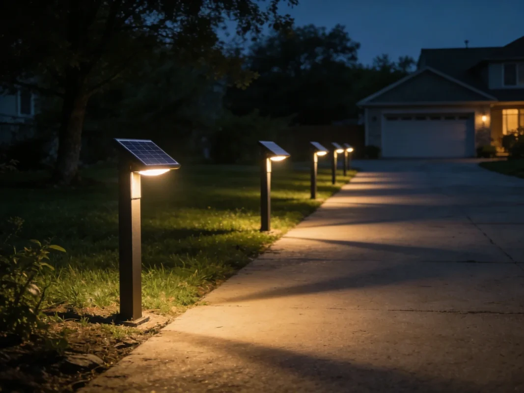 solar lamppost