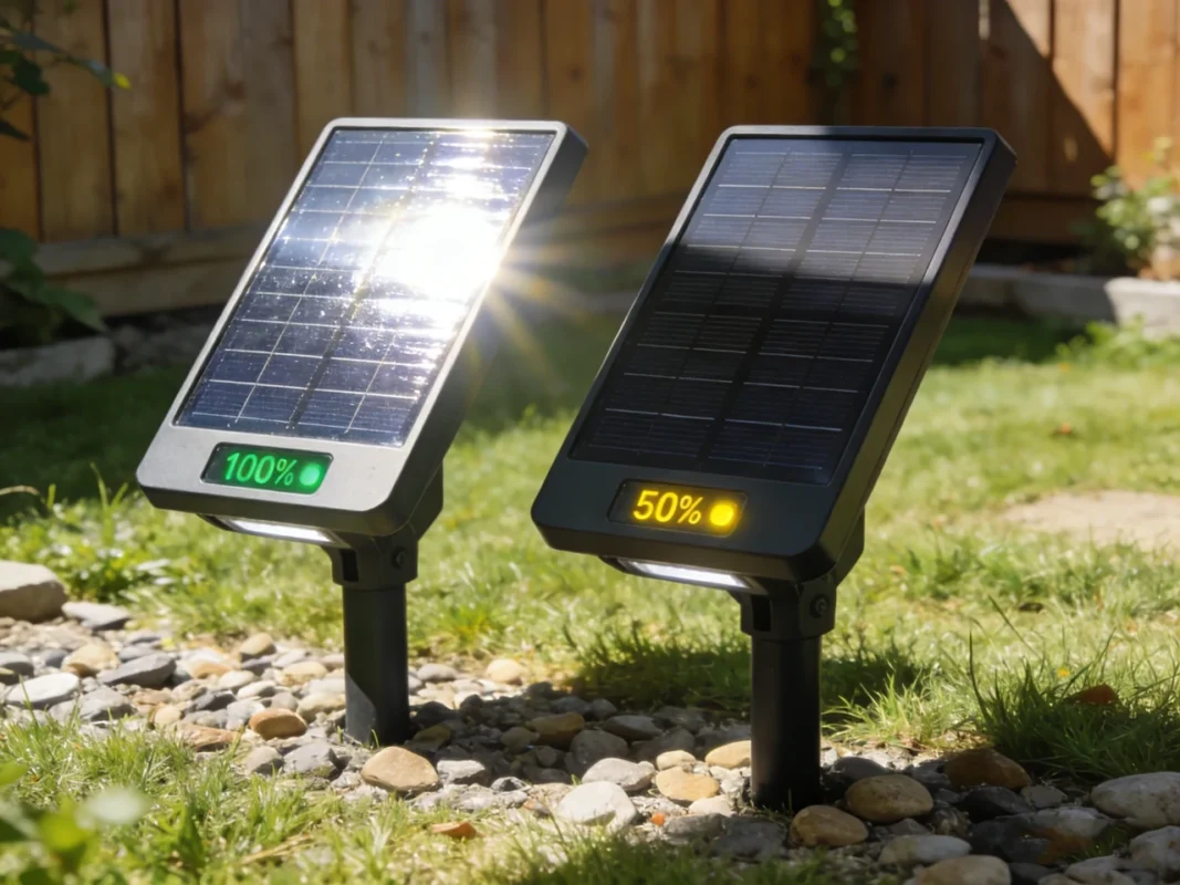 waterproof solar outdoor string lights