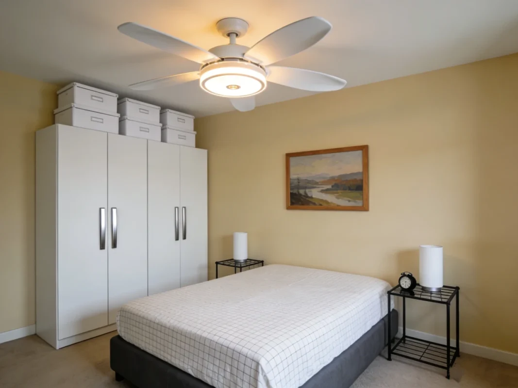 ceiling fans for low ceilings with light