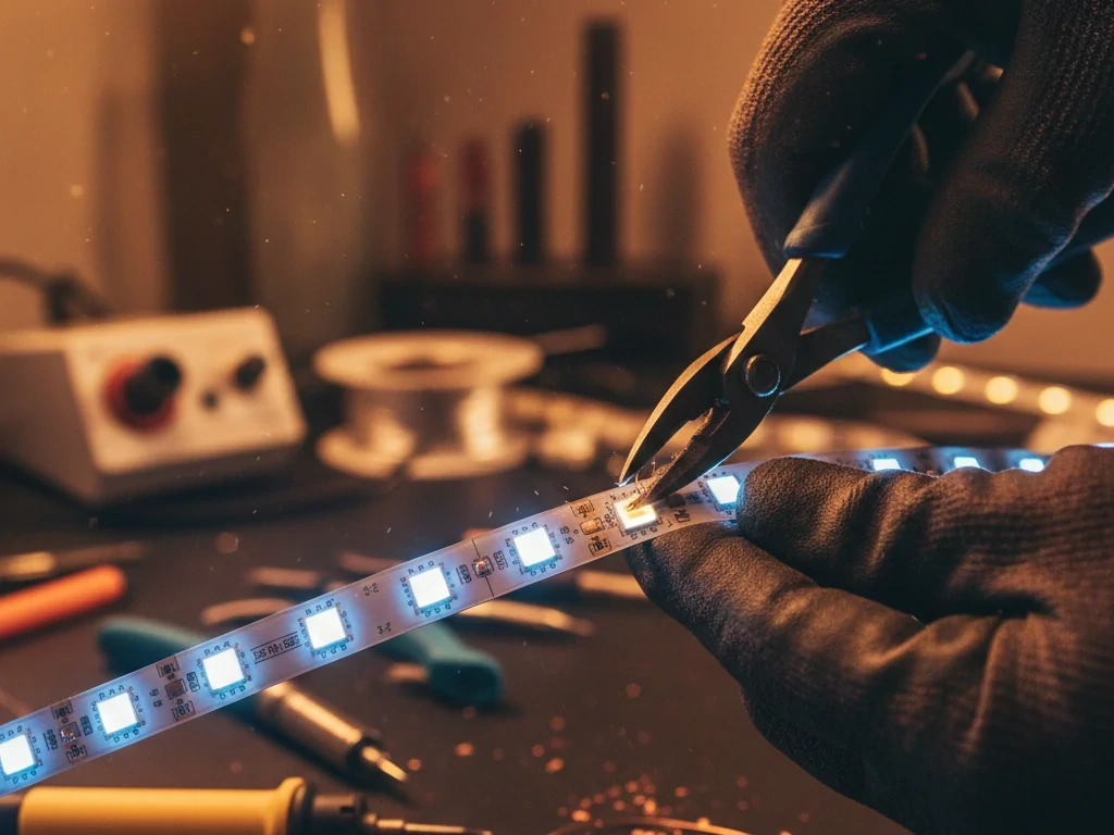 can you cut led strip lights