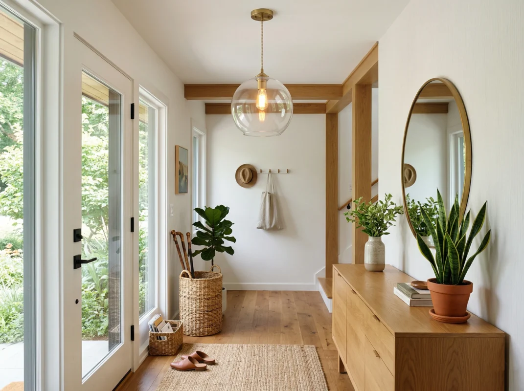 mid century modern pendant light