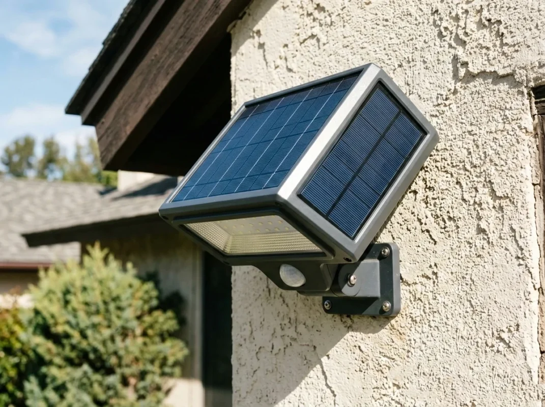 solar flood lights motion sensor