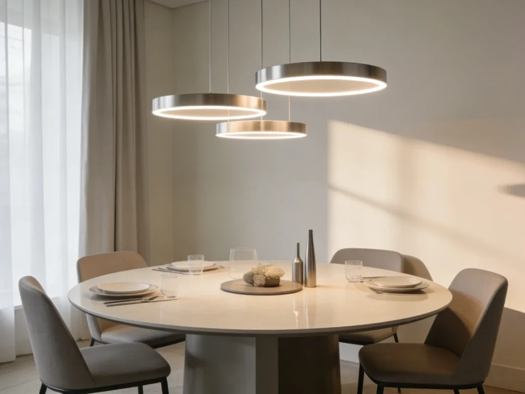 modern led chandelier for dining room
