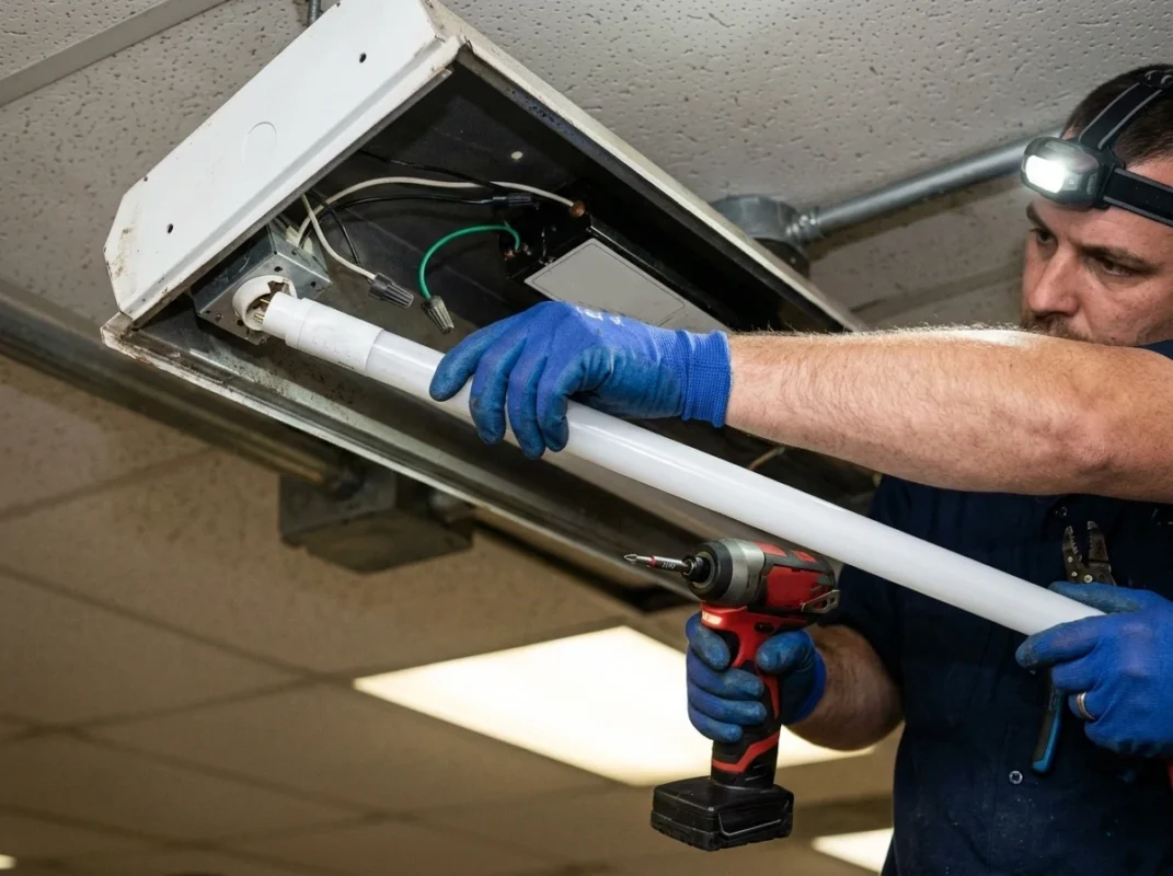 4 foot led light fixture