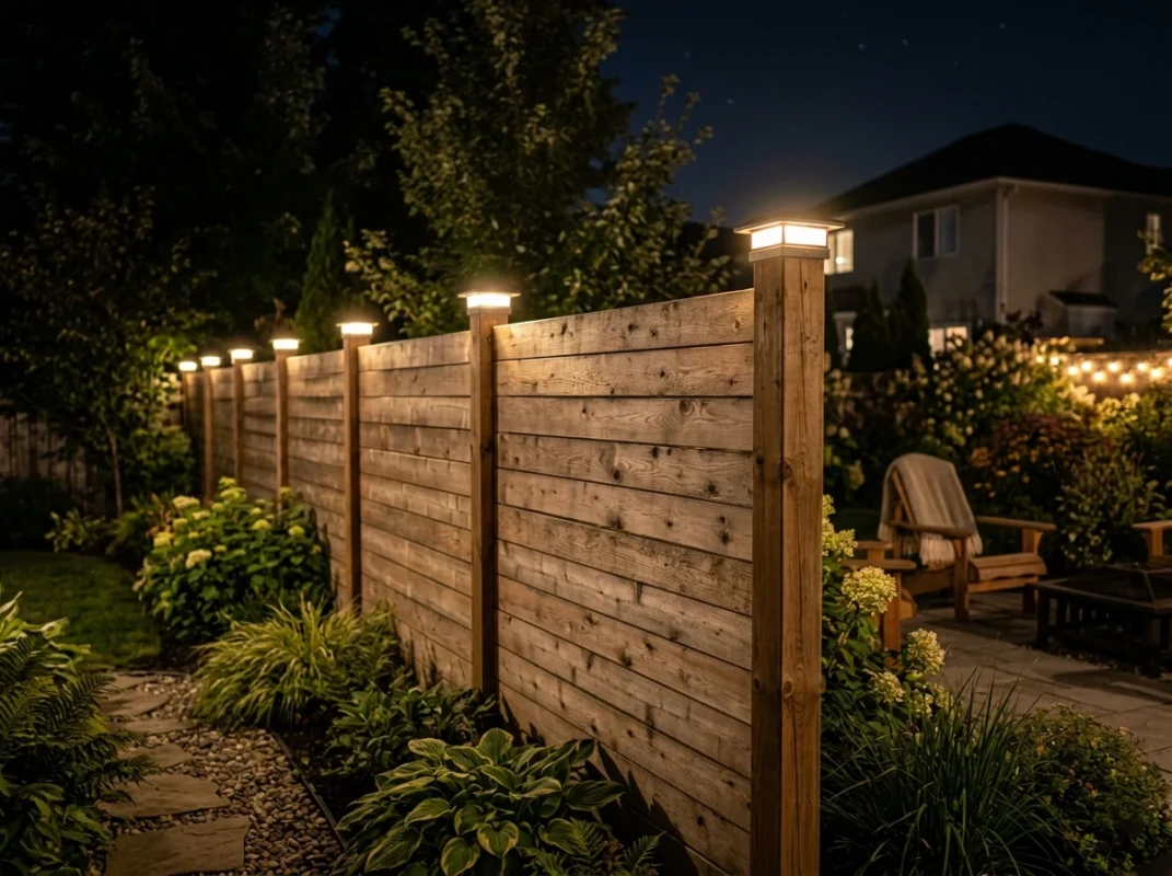 solar post cap lights 4x4