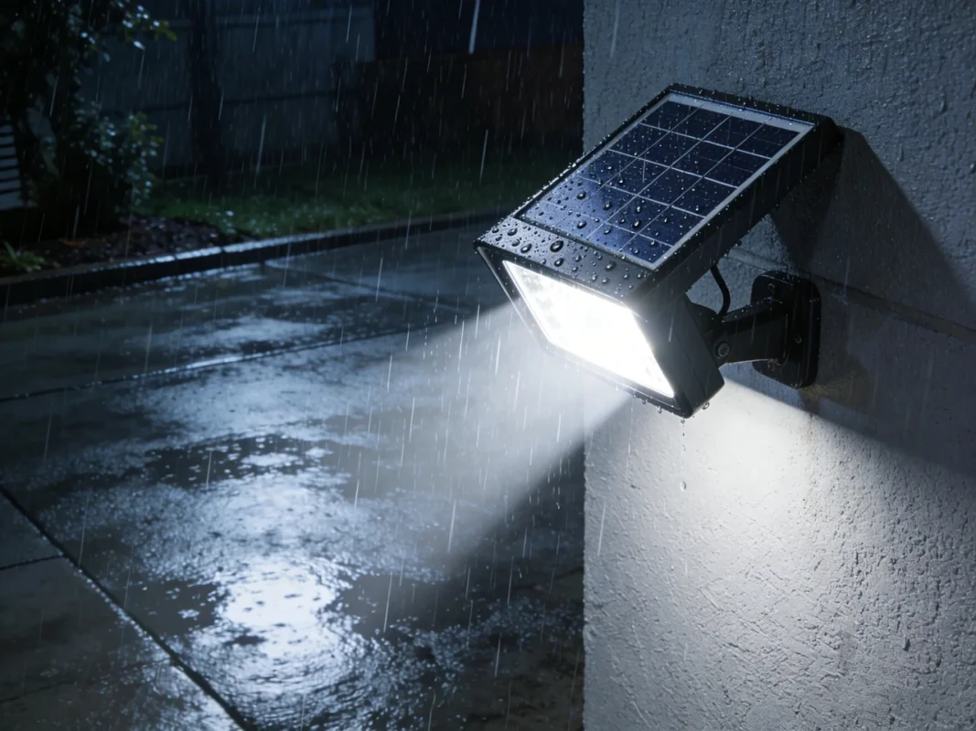 solar flood lights motion sensor