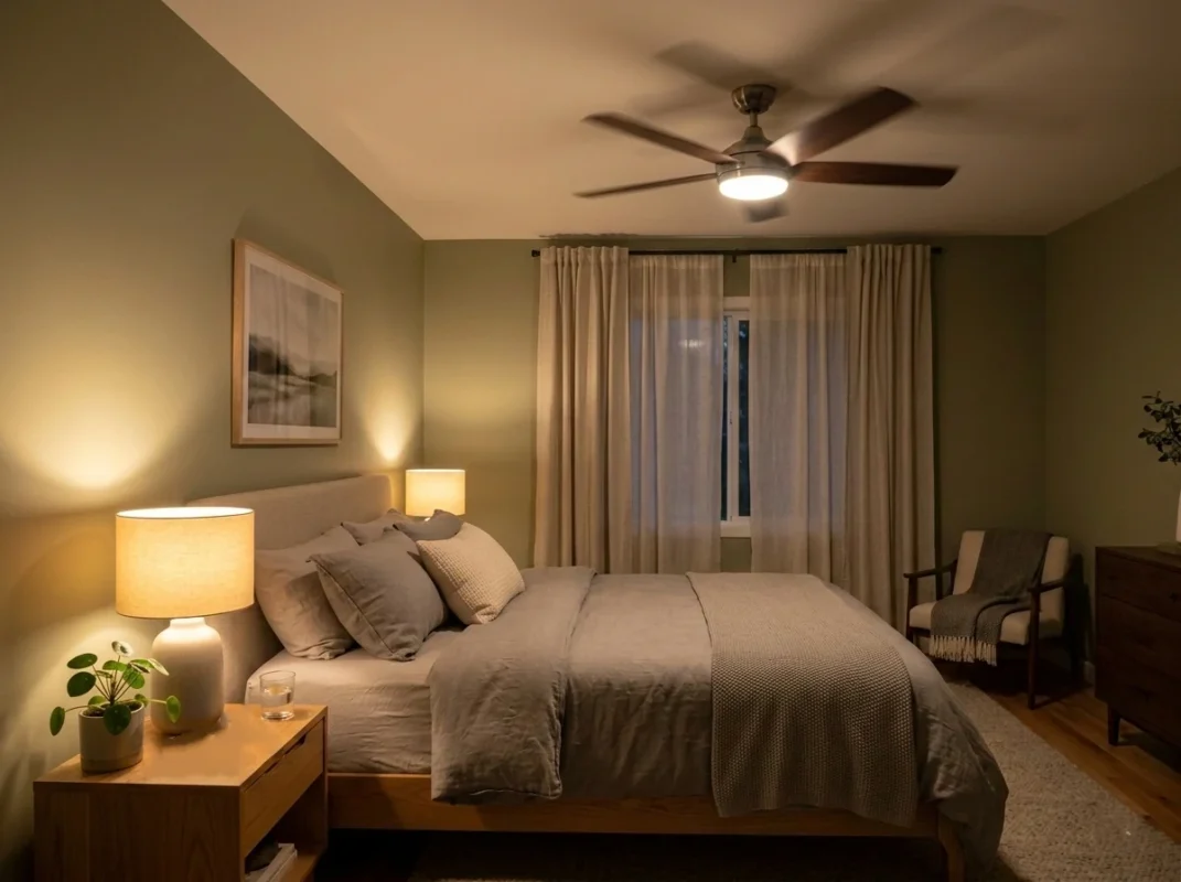 smart ceiling fan with light