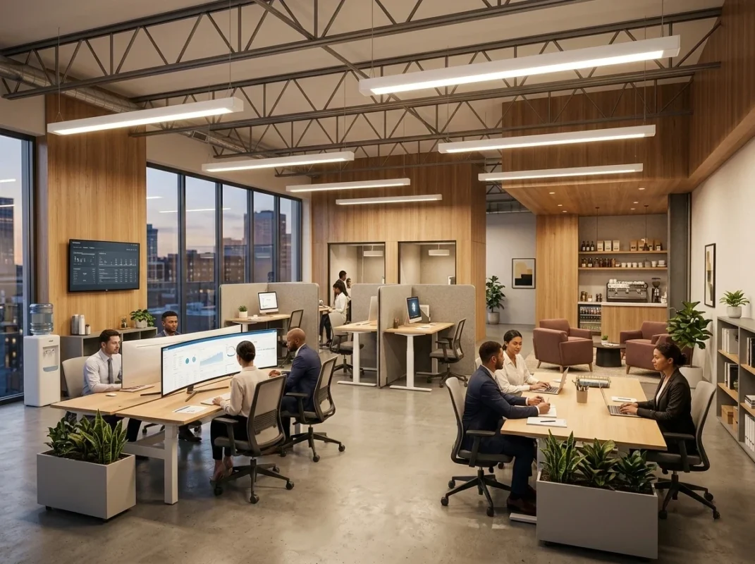 4 ft led light fixtures