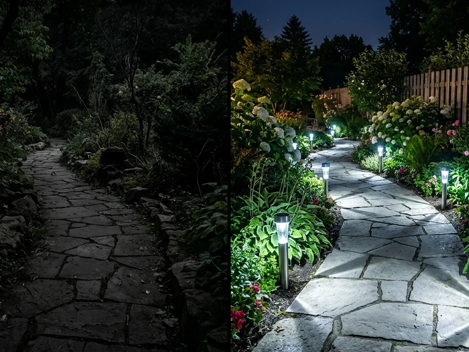 led landscape walkway lights