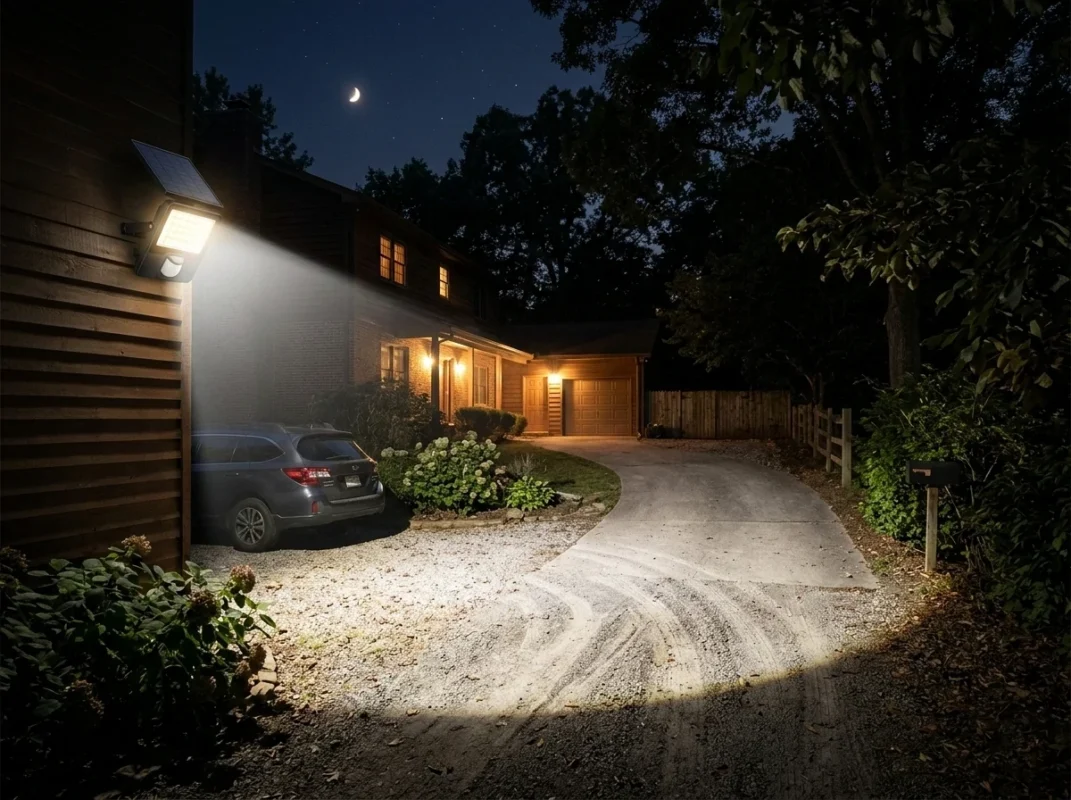 outdoor security solar lights