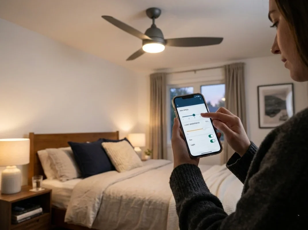 wifi ceiling fan with remote