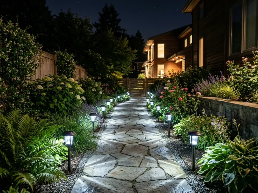 led landscape walkway lights