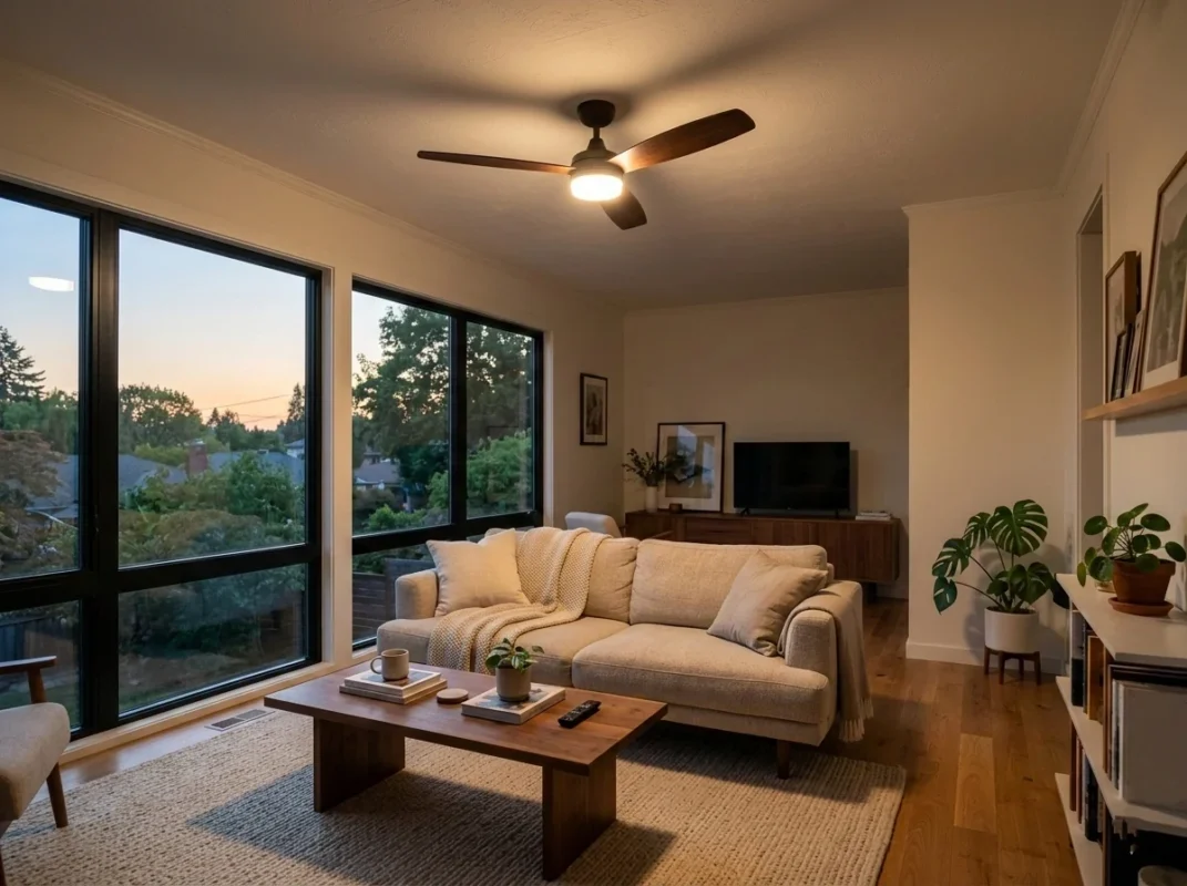 app controlled ceiling fan