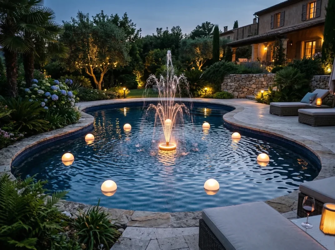waterproof pool decor lights