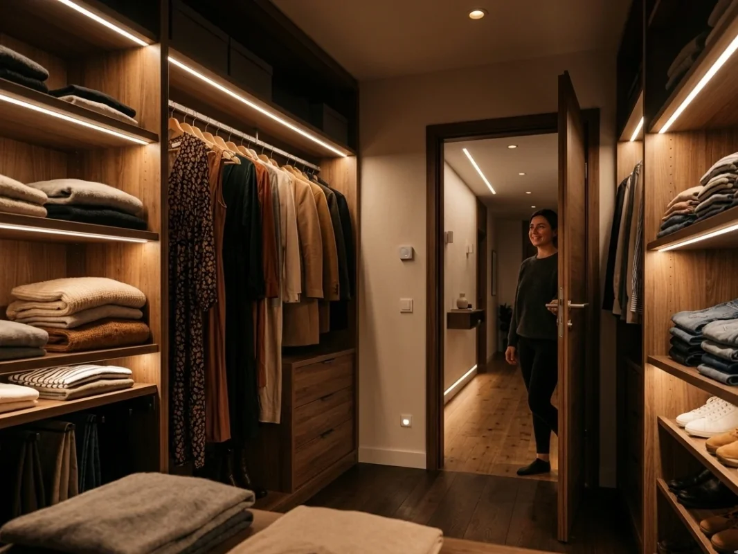 closet motion sensor led